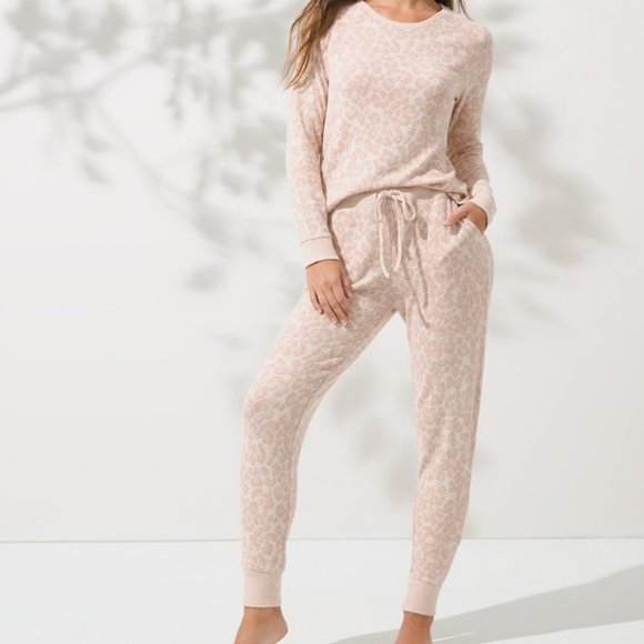NWT Soma Brushed Cozy Jogger Pajama Lounge Set - Picture 2 of 5